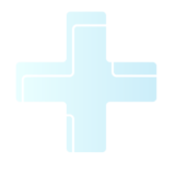 kleines medizin Kreuz Icon